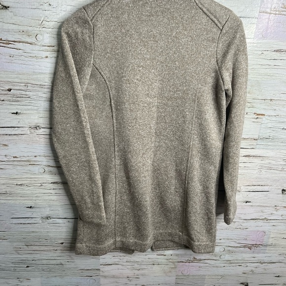 Banana republic sweater jacket size xs tan brown - Picture 6 of 9